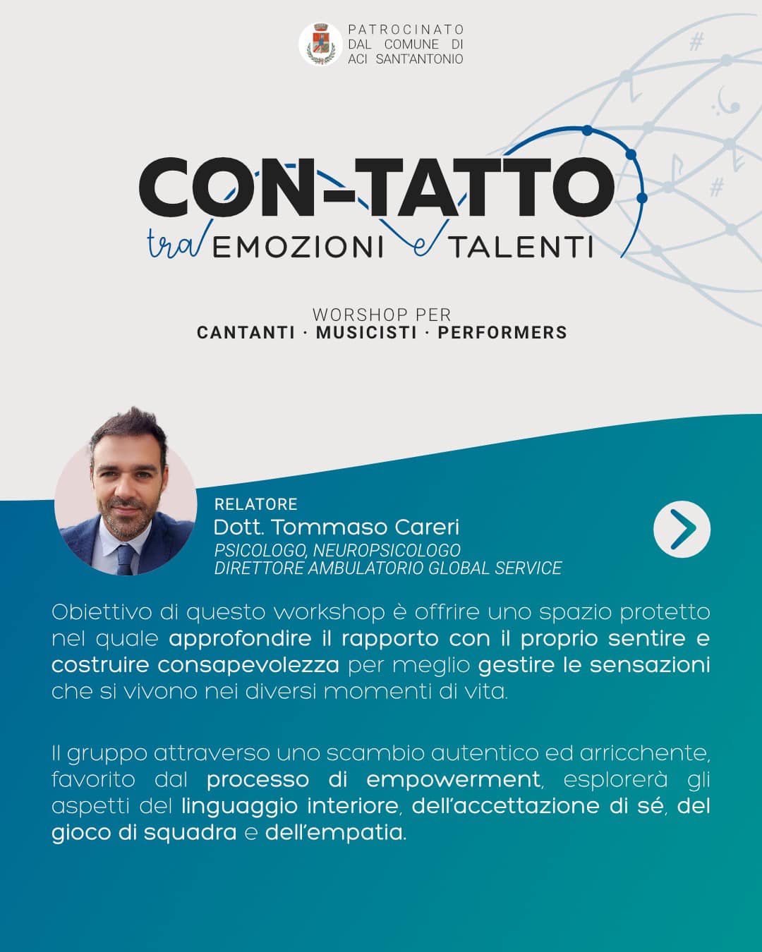 Workshop: CON-TATTO tra Emozioni e Talenti