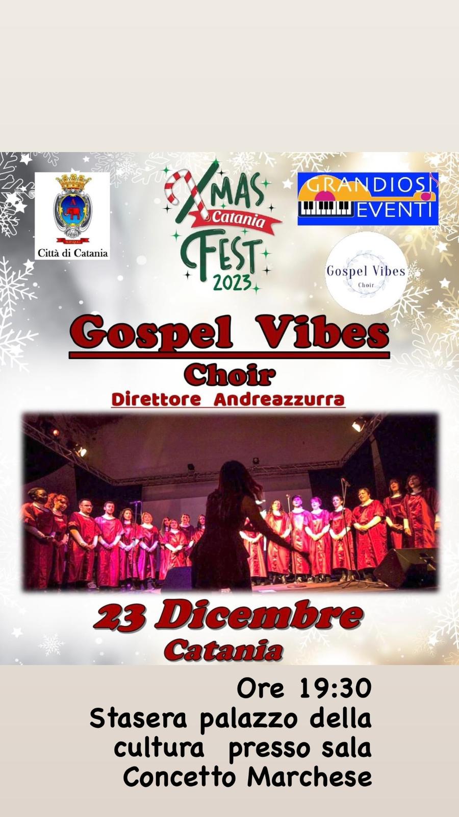 Gospel Vibes: Christmas Catania Fest 2023