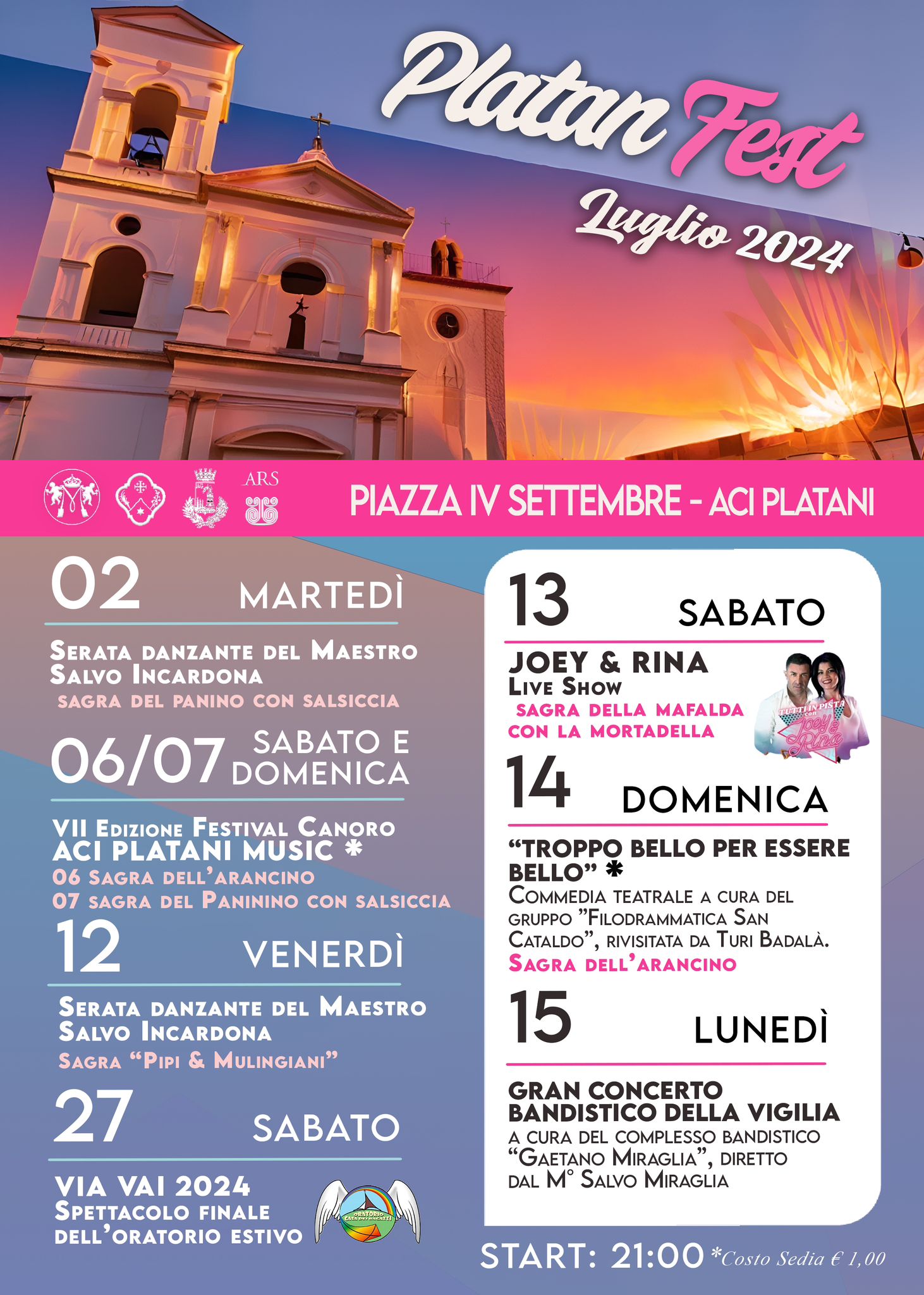 Aci Platani Music – VII Edizione Festival Canoro