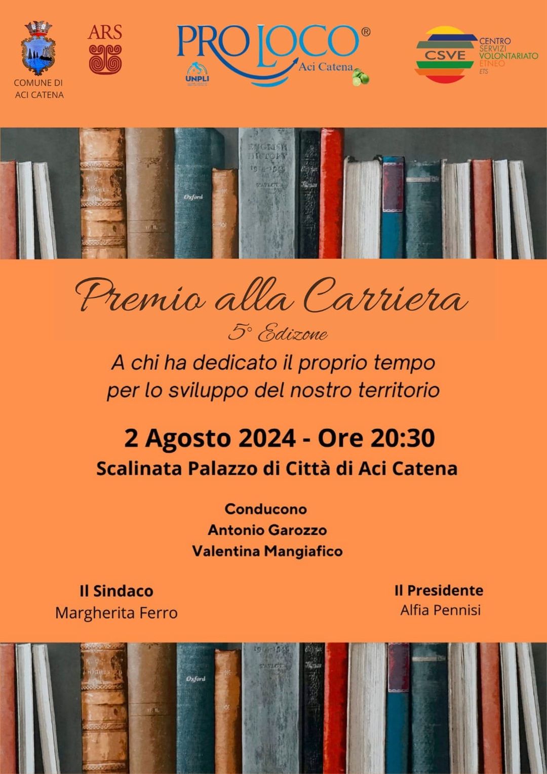 Premio alla Carriera – 5° Edizione