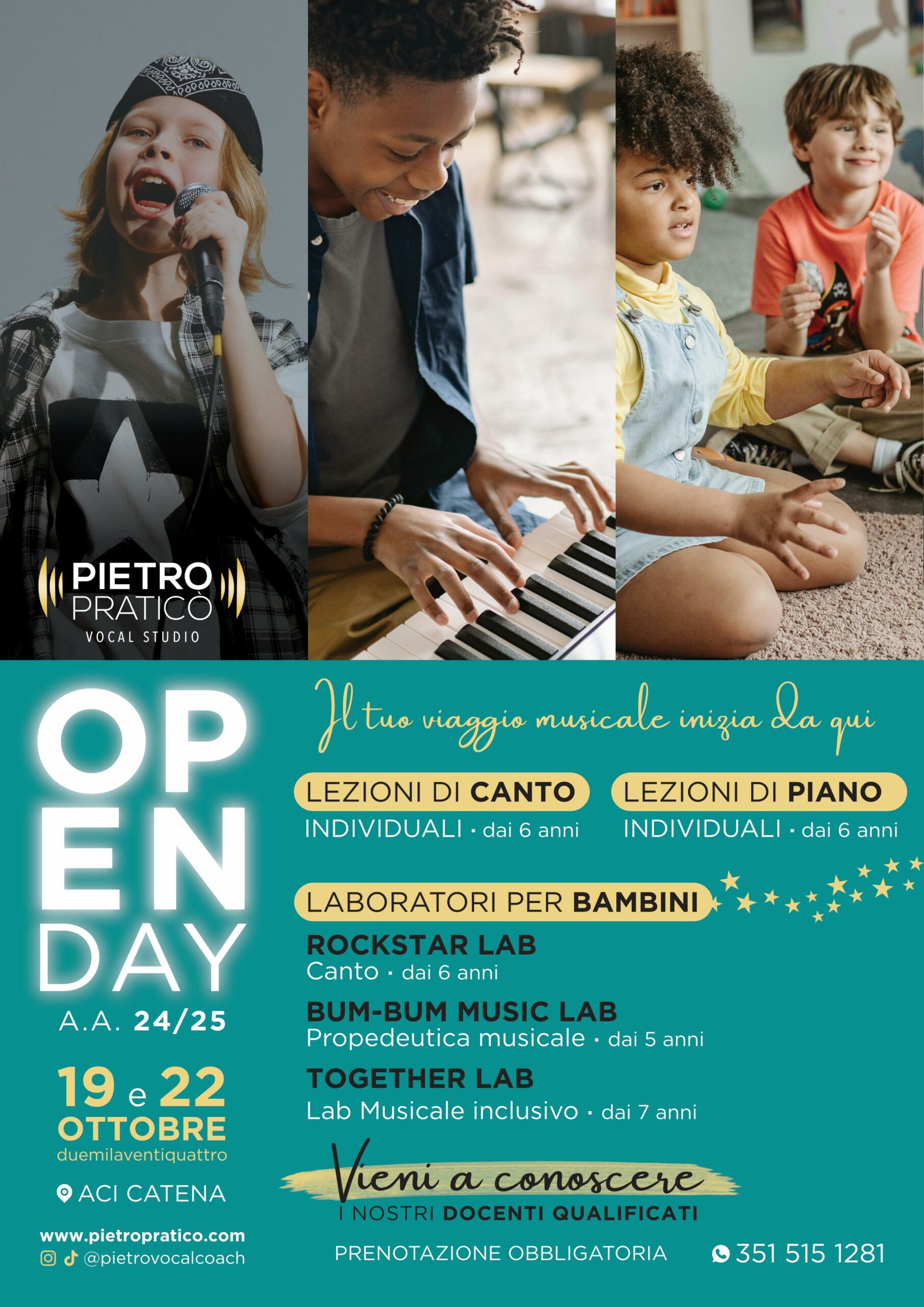 Lezioni di Canto per Bambini – Open Day